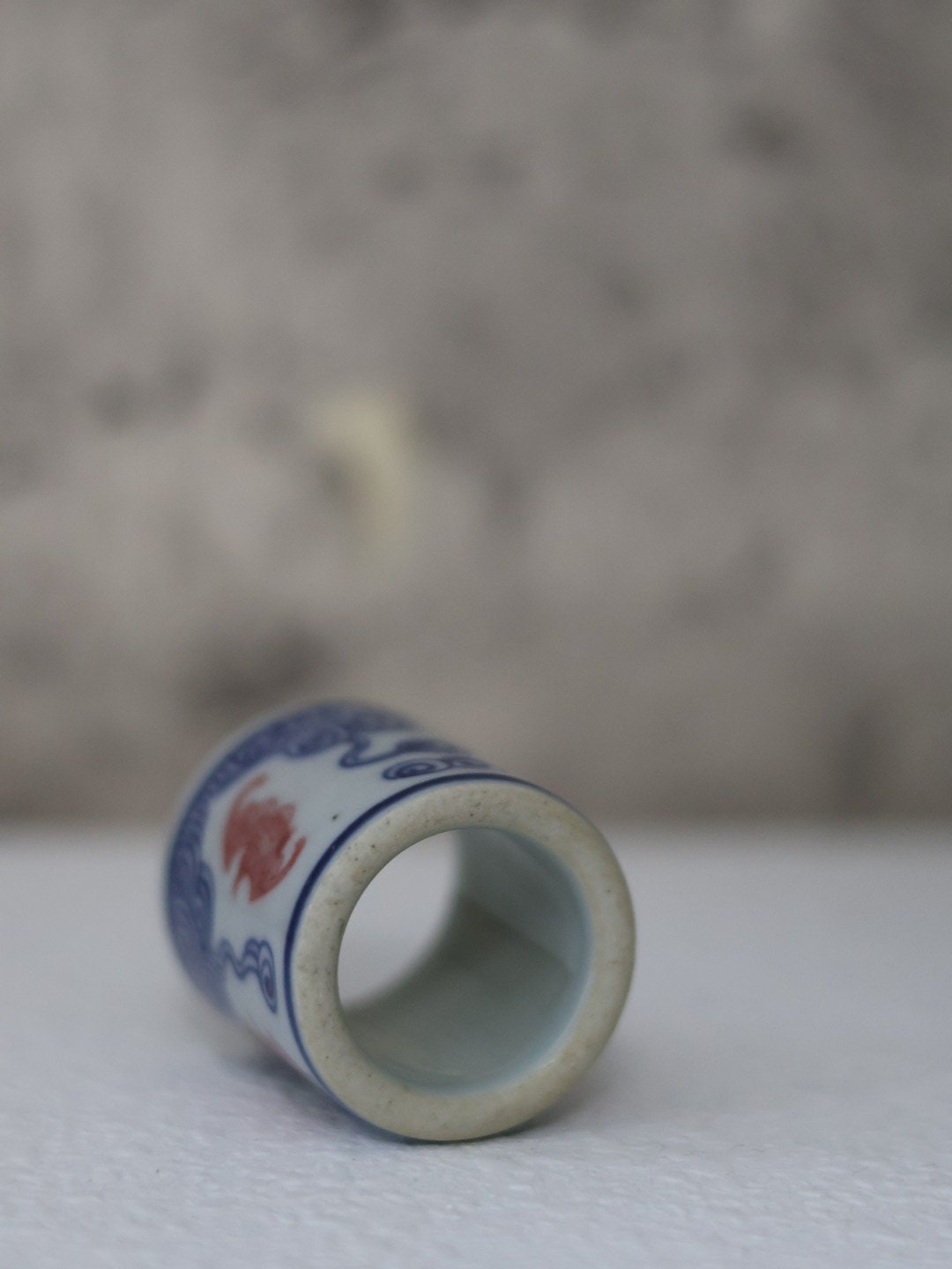 Jingdezhen Handcrafted Porcelain Tea Cup Lid Holder